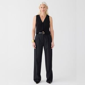 J.Crew Wide-leg essential pant in city twill